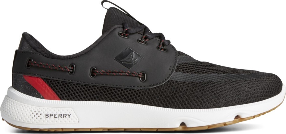 7 Seas 3-Eye Sneaker Black Sperry