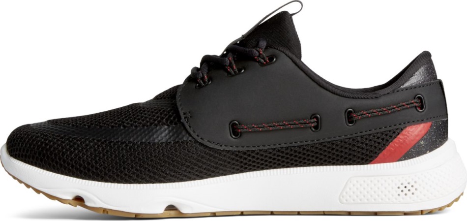 7 Seas 3-Eye Sneaker Black Sperry
