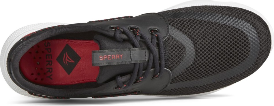 7 Seas 3-Eye Sneaker Black Sperry