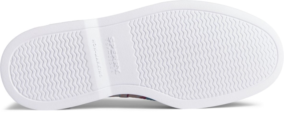 Authentic Original Float Coral Floral Boat Shoe Pink Multi Sperry