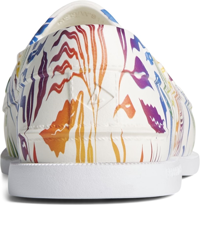 Authentic Original Float Pride Boat Shoe Sperry White