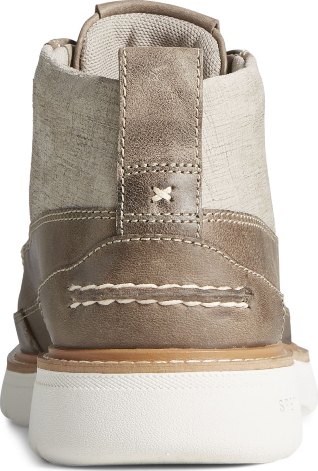 Authentic Original PLUSHWAVE Lug Chukka Sperry Taupe