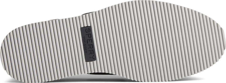 Authentic Original Stacked Boat Shoe Black Sperry