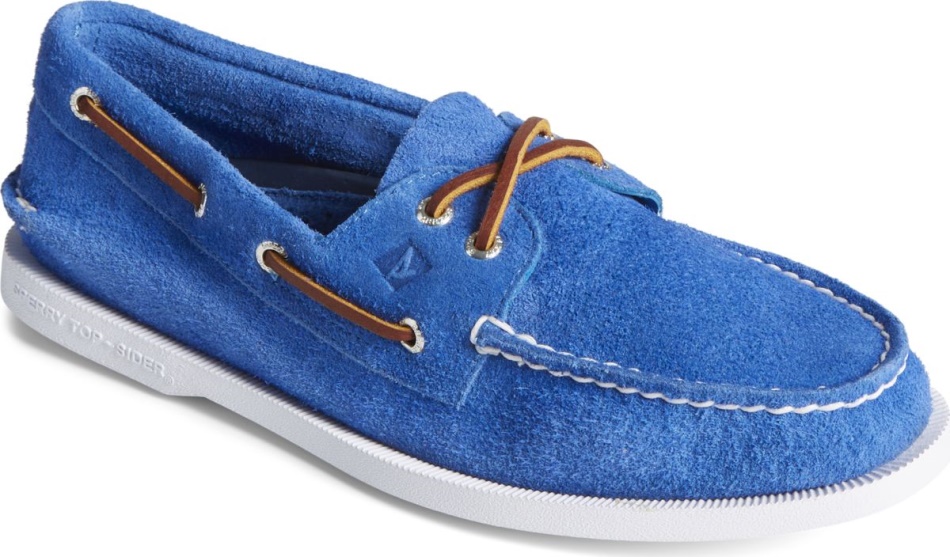 Authentic Original Suede Boat Shoe Sperry Blue