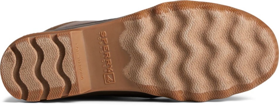 Avenue Embossed Duck Boot Tan Brown Sperry