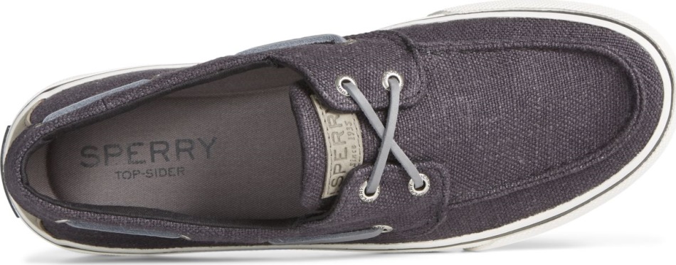 Bahama II Hemp Sneaker Sperry Black
