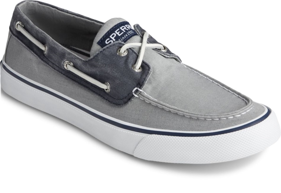 Bahama II Sneaker Sperry Grey Navy