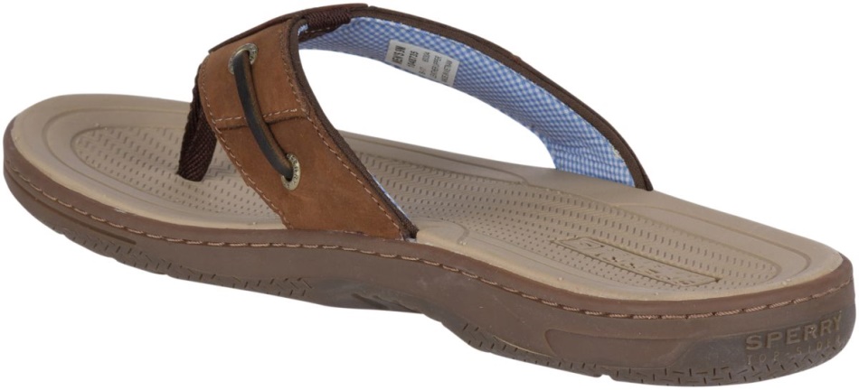 Baitfish Flip-Flops Sperry Brown