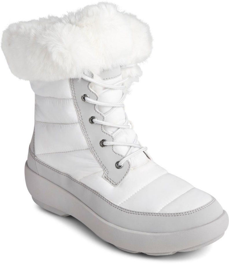 Bearing PLUSHWAVE Nylon Boot Sperry Off White Grey