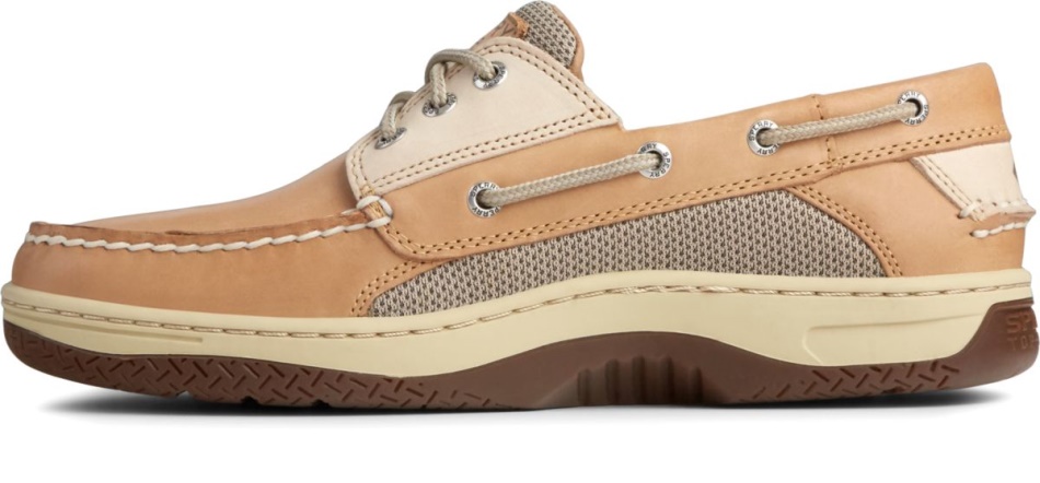 Billfish 3-Eye Boat Shoe Sperry Tan Beige