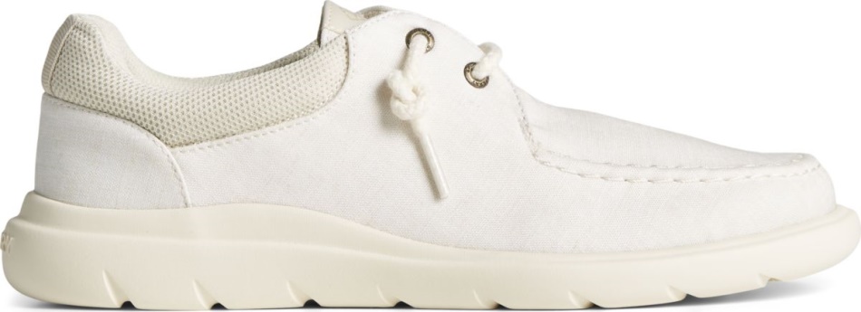 Captains Moc Chambray Loafer Sperry Ivory