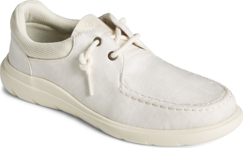 Captain\s Moc Chambray Loafer Sperry Ivory