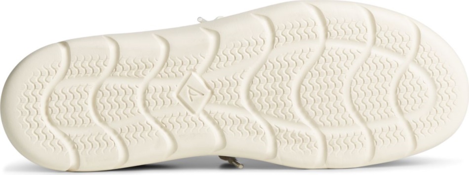 Captain\s Moc Chambray Slip On Black Sperry