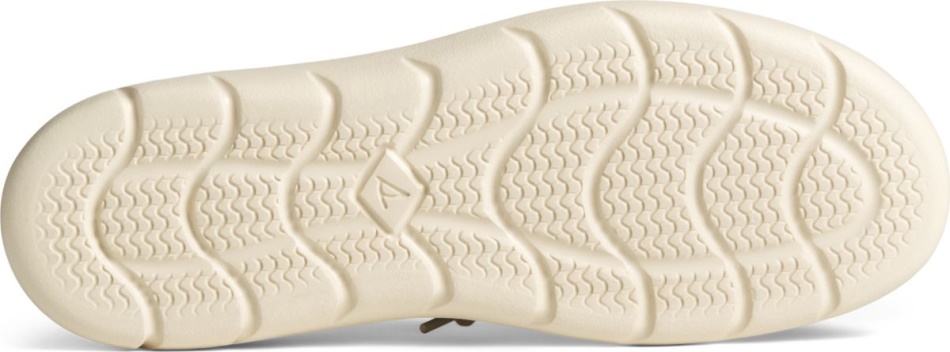 Captain\s Moc Chambray Slip On Sperry Khaki