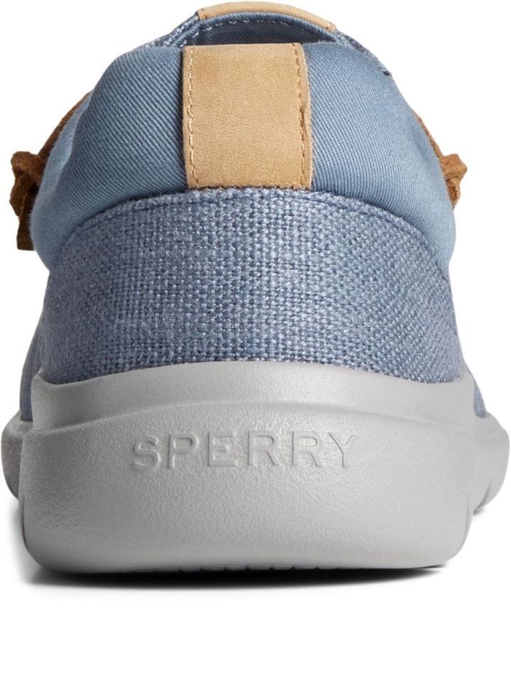 Captain\s Moc Hemp Slip On Blue Sperry