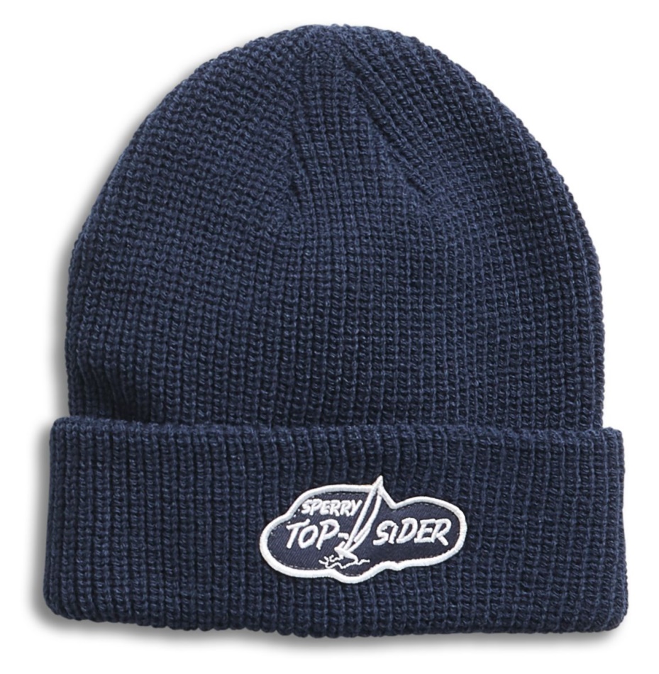 Cloud Beanie Navy Sperry