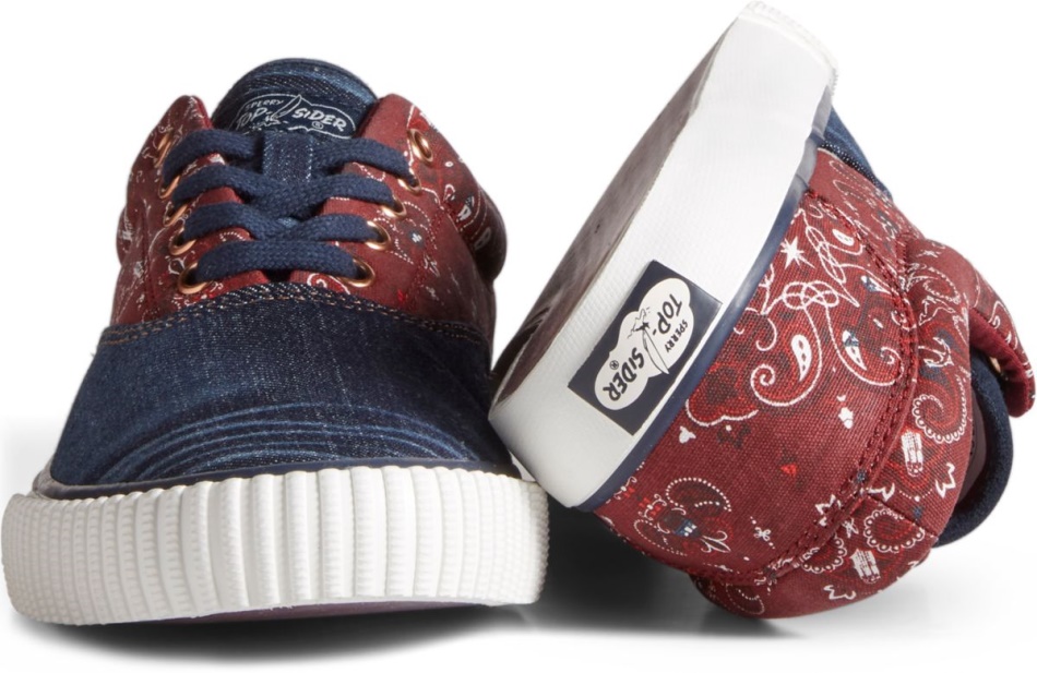 Cloud CVO Bandana Sneaker Sperry Blue Red