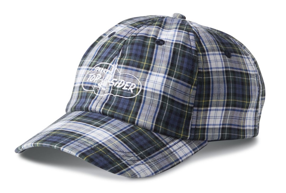 Cloud Hat Sperry Navy Plaid