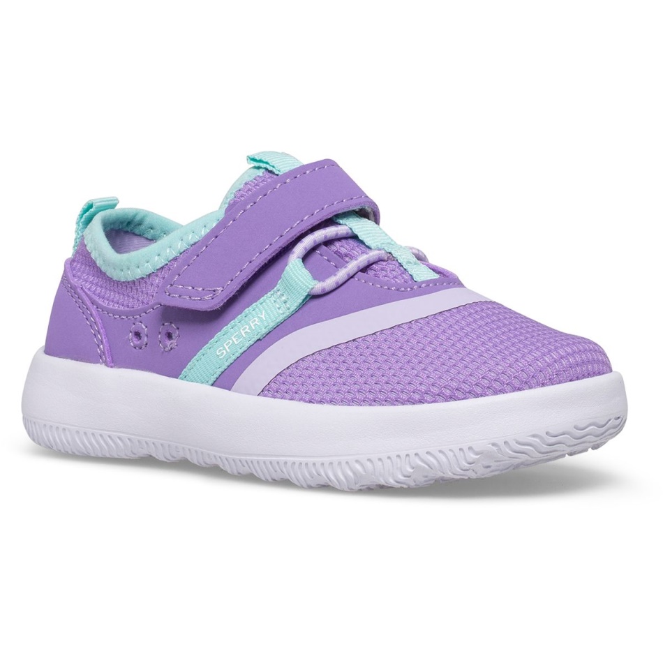 Coastal Break Junior Sneaker Purple Sperry