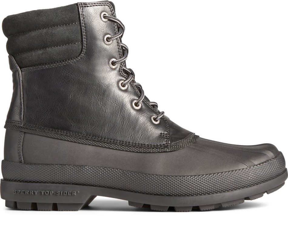 Cold Bay Duck Boot Thinsulate Black Sperry