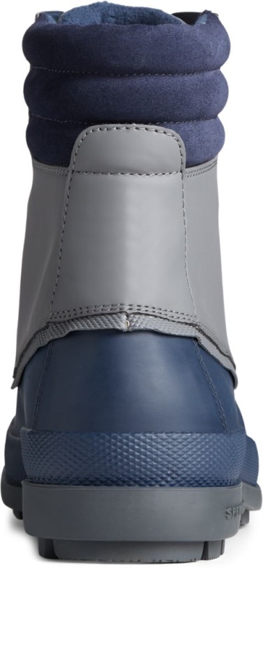 Cold Bay Duck Boot Thinsulate Sperry Navy Grey