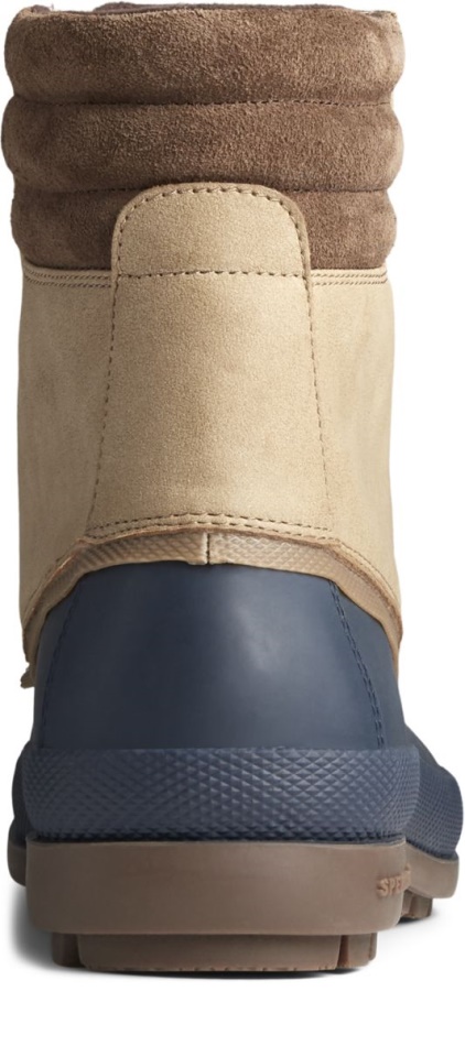 Cold Bay Duck Boot Thinsulate Sperry Taupe Navy