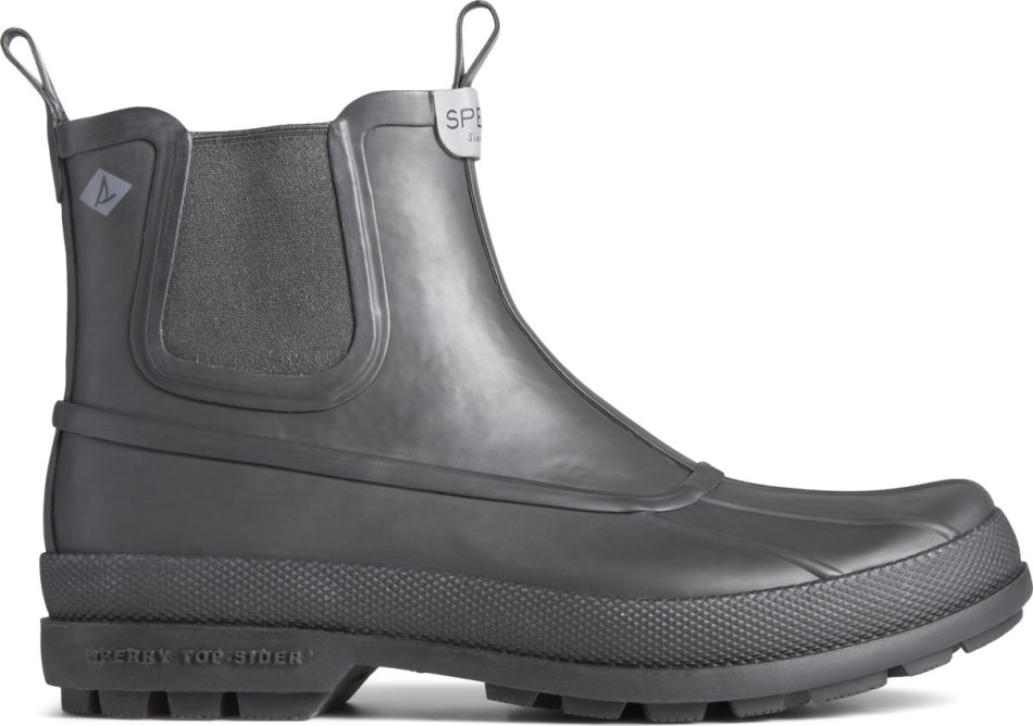 Cold Bay Rubber Chelsea Boot Black Sperry