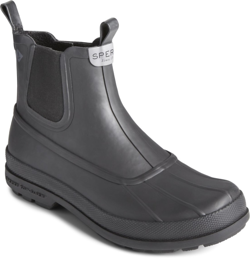 Cold Bay Rubber Chelsea Boot Black Sperry