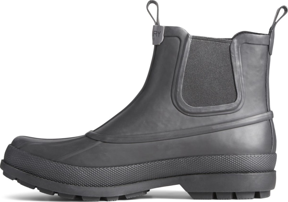 Cold Bay Rubber Chelsea Boot Black Sperry