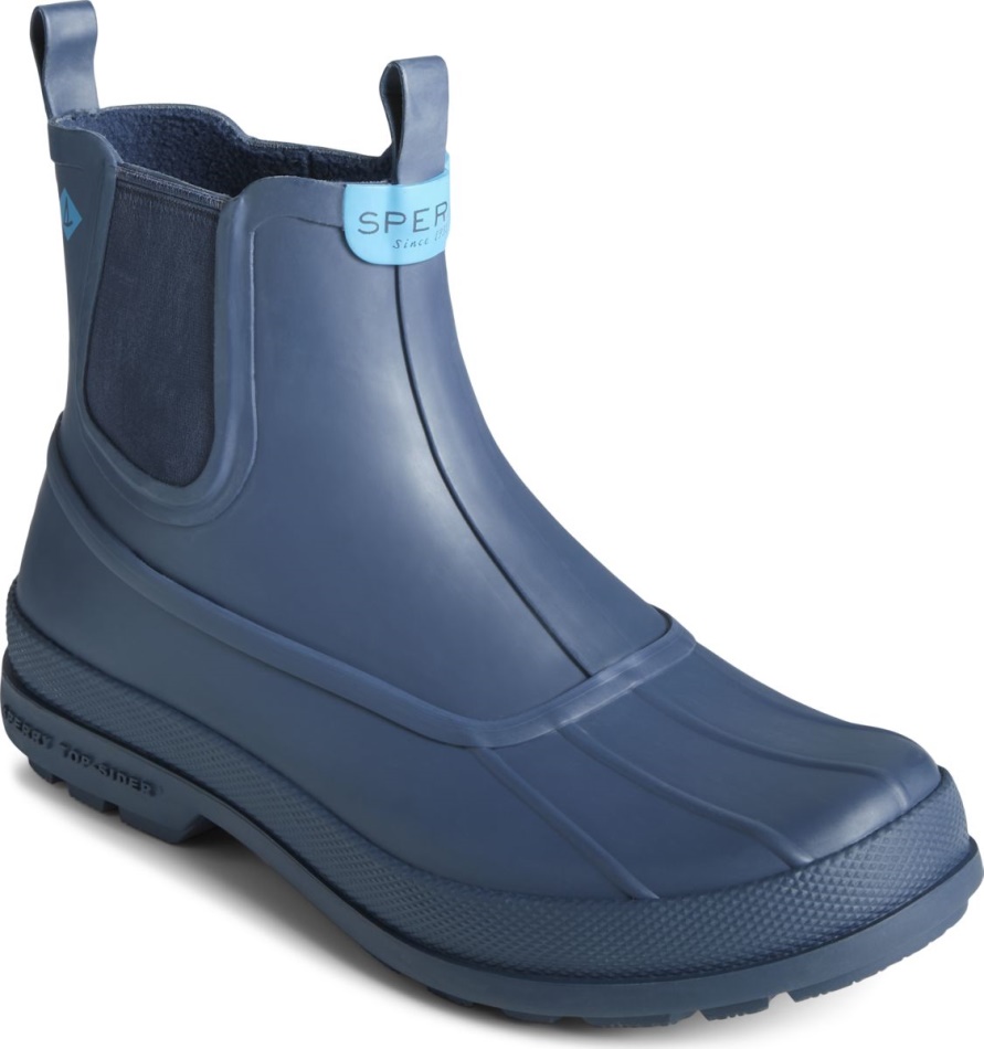 Cold Bay Rubber Chelsea Boot Navy Sperry