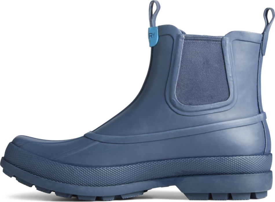 Cold Bay Rubber Chelsea Boot Navy Sperry