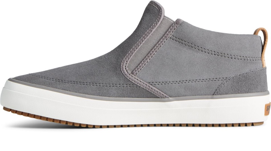 Crest Lug Suede Chukka Grey Sperry