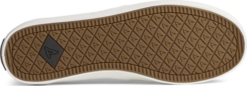 Crest Twin Gore Leather Wave Perforated Sneaker Sperry Black