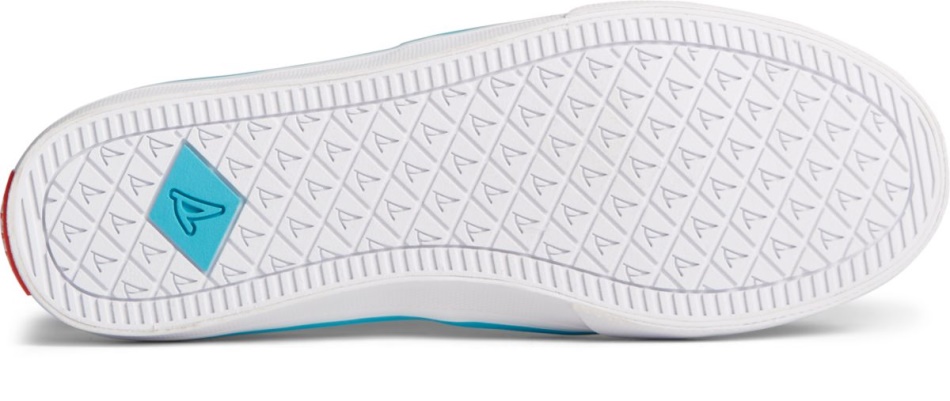 Crest Twin Gore Twisted Textile Slip On Sneaker White Sperry