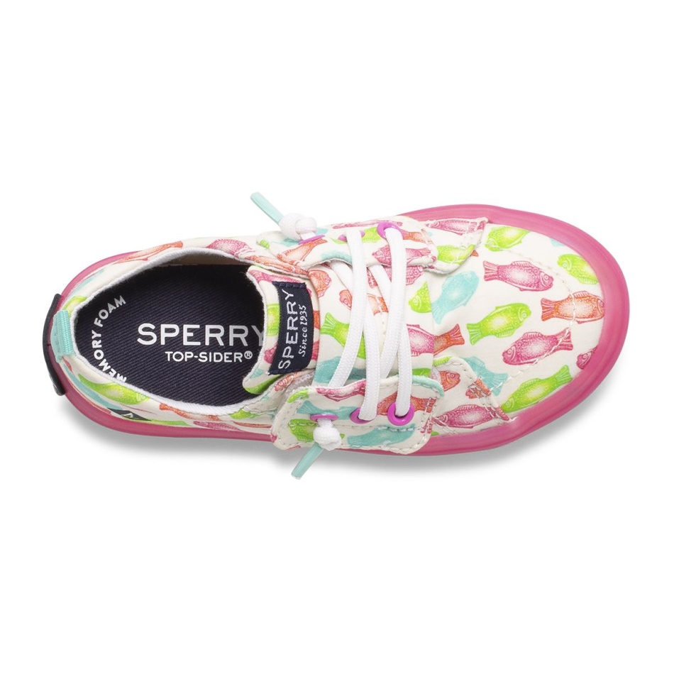 Crest Vibe Junior Sneaker Sperry White Multi