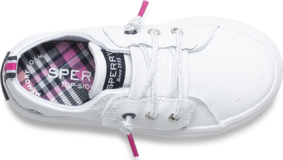 Crest Vibe Junior Sneaker White Sperry