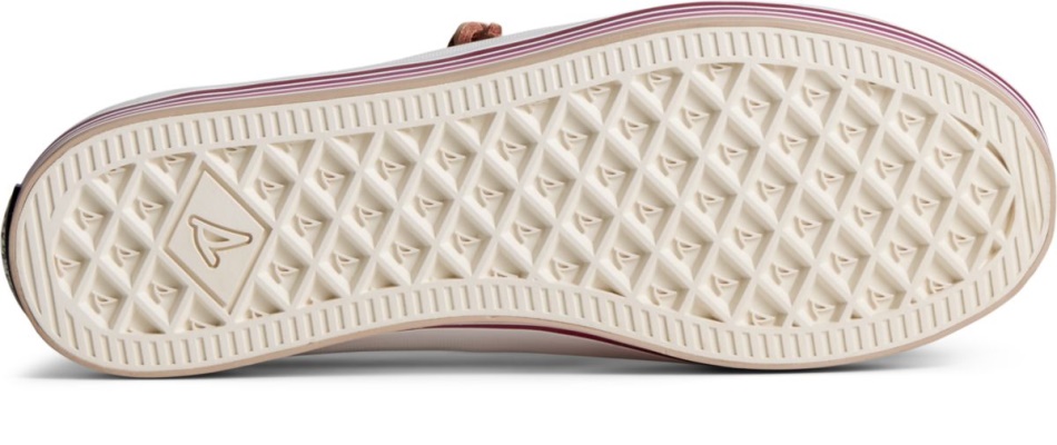 Crest Vibe Platform Stripe Sneaker Sperry Pink
