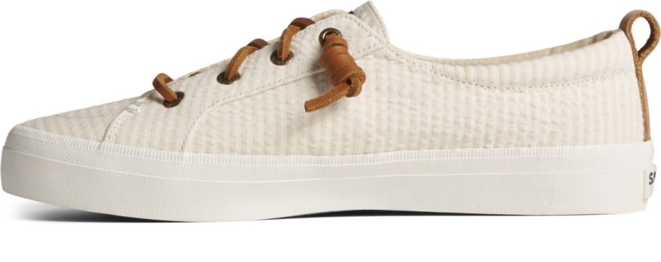Crest Vibe Seersucker Sneaker White Sperry