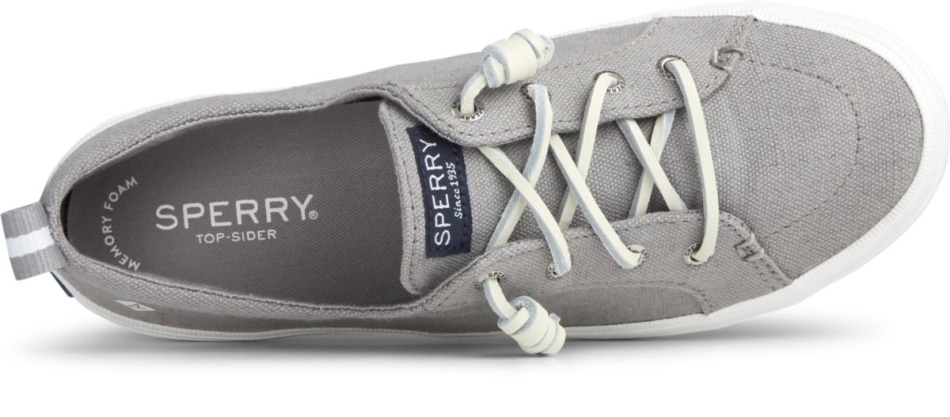 Crest Vibe Sneaker Grey Sperry