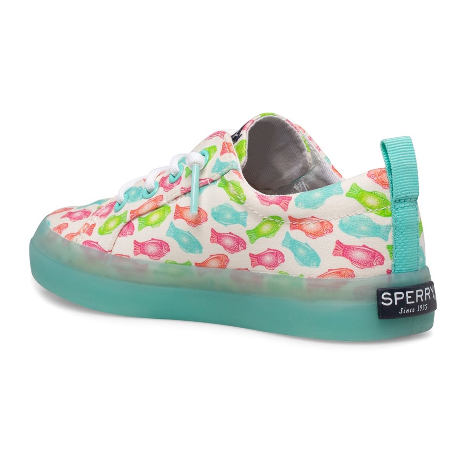 Crest Vibe Sneaker White Multi Sperry