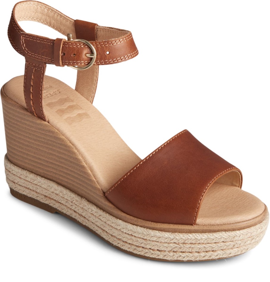 Fairwater PLUSHWAVE Wedge Sandal Sperry Tan