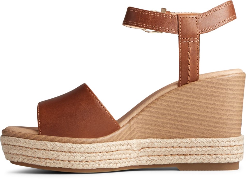 Fairwater PLUSHWAVE Wedge Sandal Sperry Tan