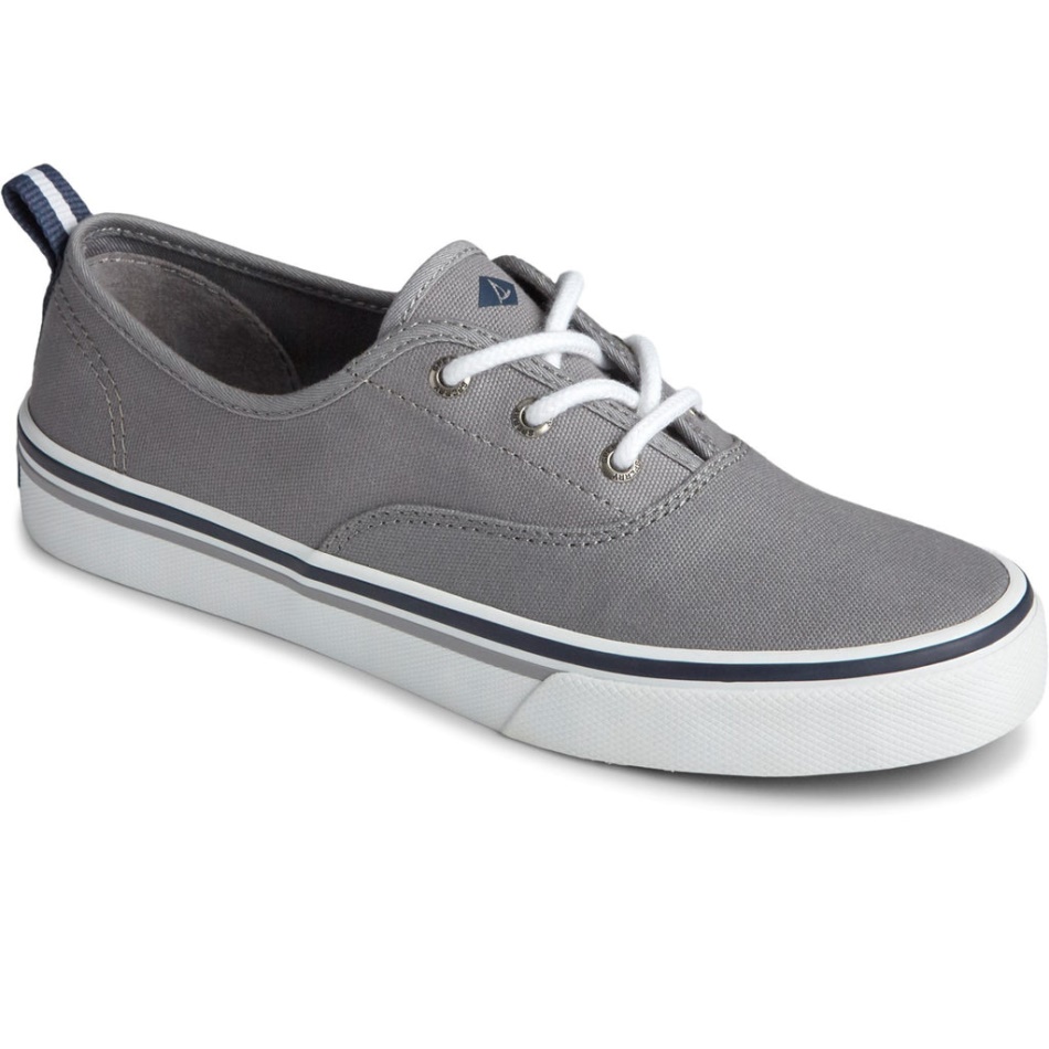 Female Crest CVO Trainer Grey Sperry