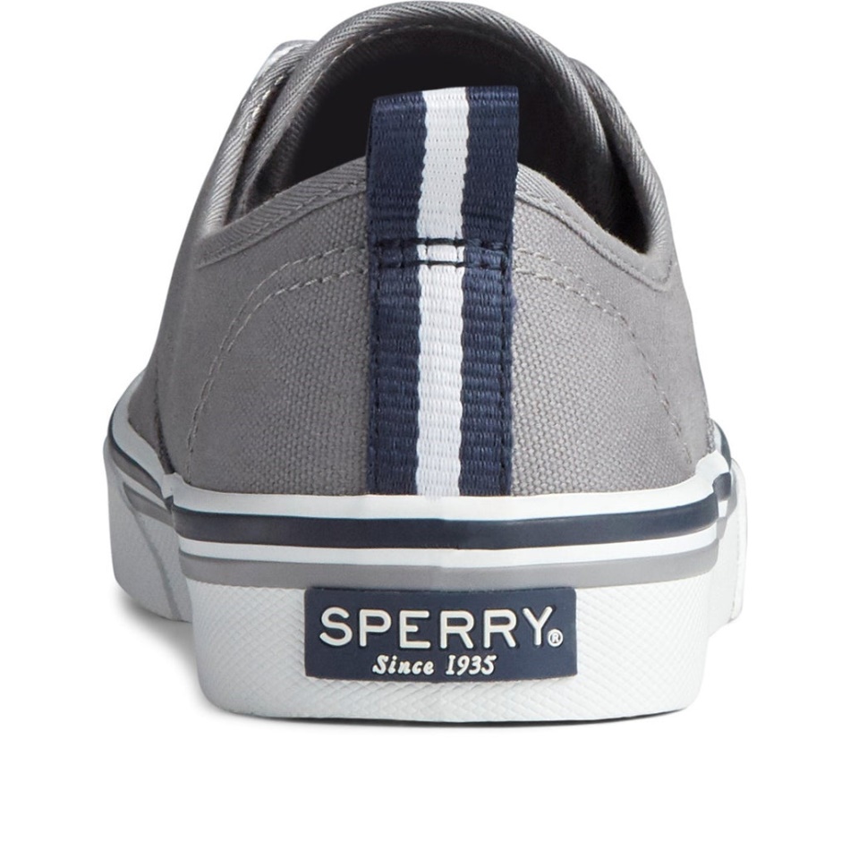 Female Crest CVO Trainer Grey Sperry