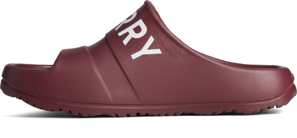 Float Slide Logo Sandal Cordovan Sperry