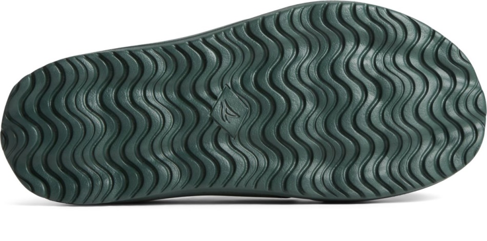 Float Slide Logo Sandal Sperry Green