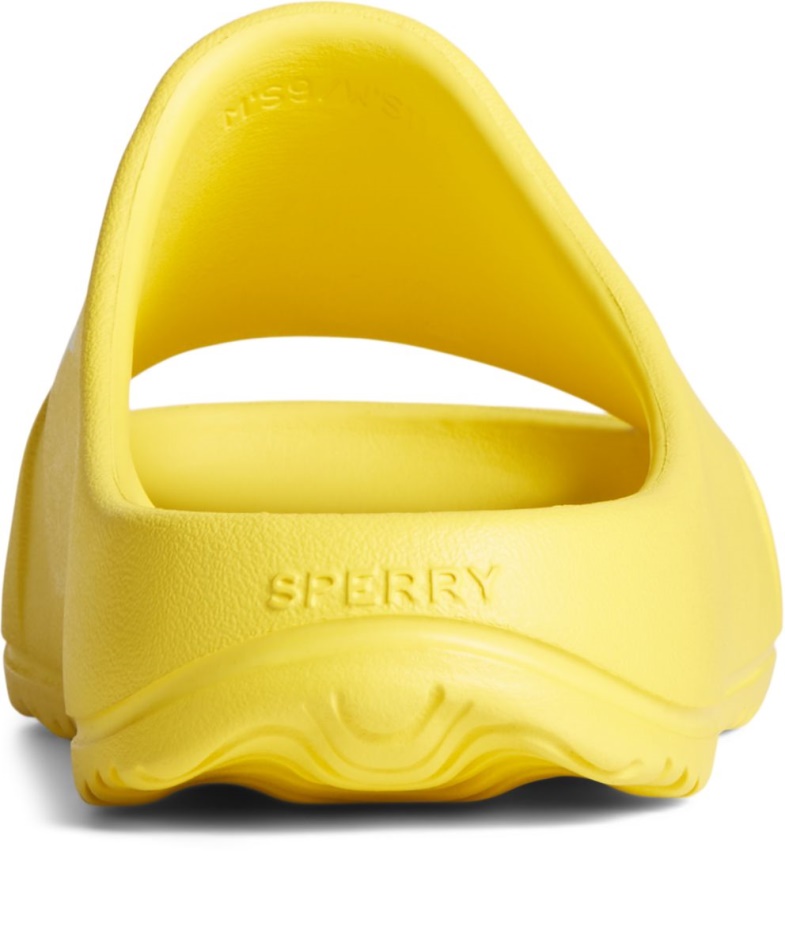 Float Slide Logo Sandal Yellow Sperry