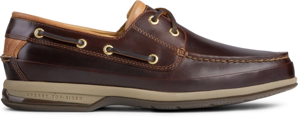 Gold Cup ASV 2-Eye Boat Shoe Sperry Amaretto Leather