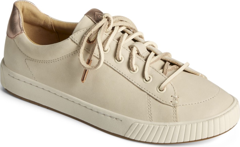 Gold Cup Anchor PLUSHWAVE Sneaker Ivory Sperry
