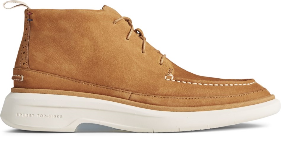 Gold Cup Commodore PLUSHWAVE Chukka Sperry Tan